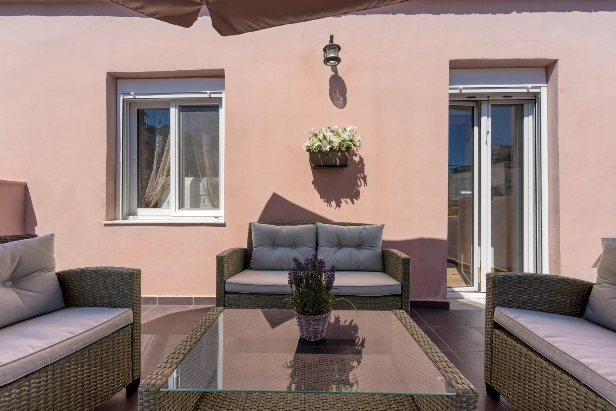Dennis City Center Elegant Apartment Città di Zante Esterno foto